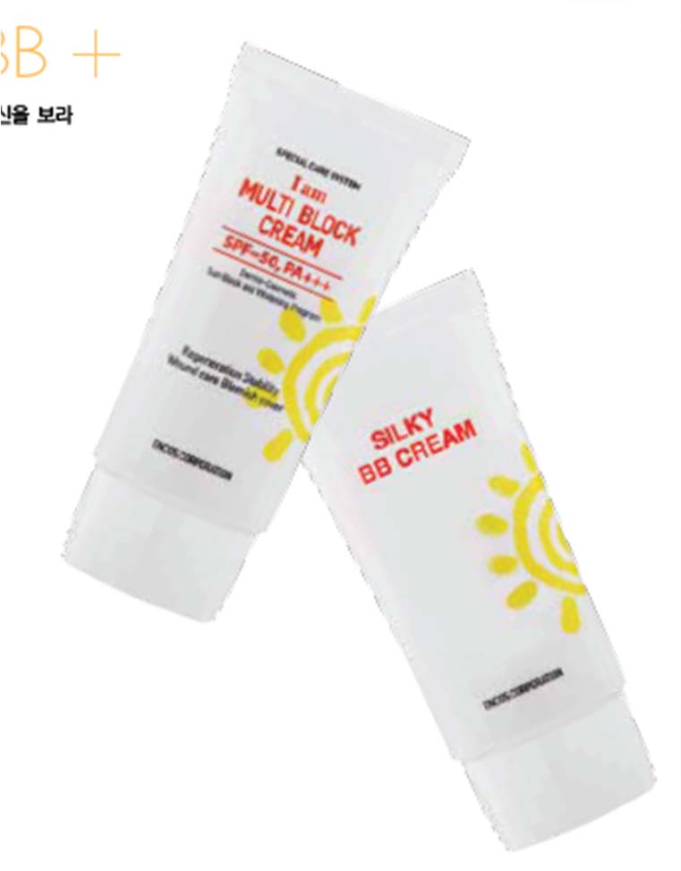 Multi Block Cream / Silky BB Cream  Made in Korea